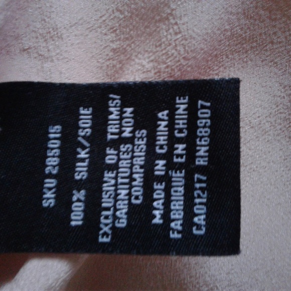 Pink Silk Top - Picture 9 of 9